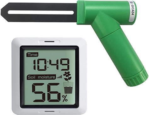 custom moisture meter with remote sensor|wireless soil moisture meter.